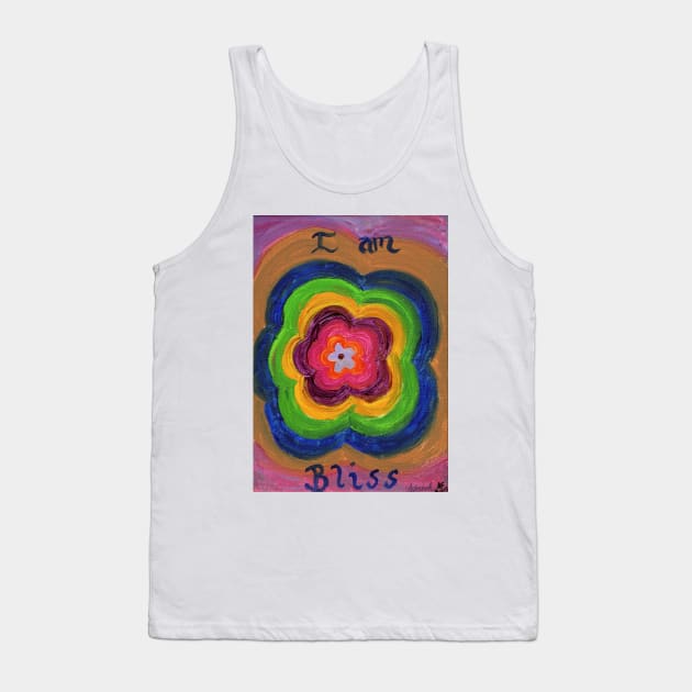 I Am Bliss Tank Top by anufrench